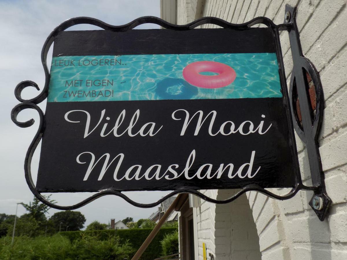 Villa Mooi Maasland 马泽克 外观 照片
